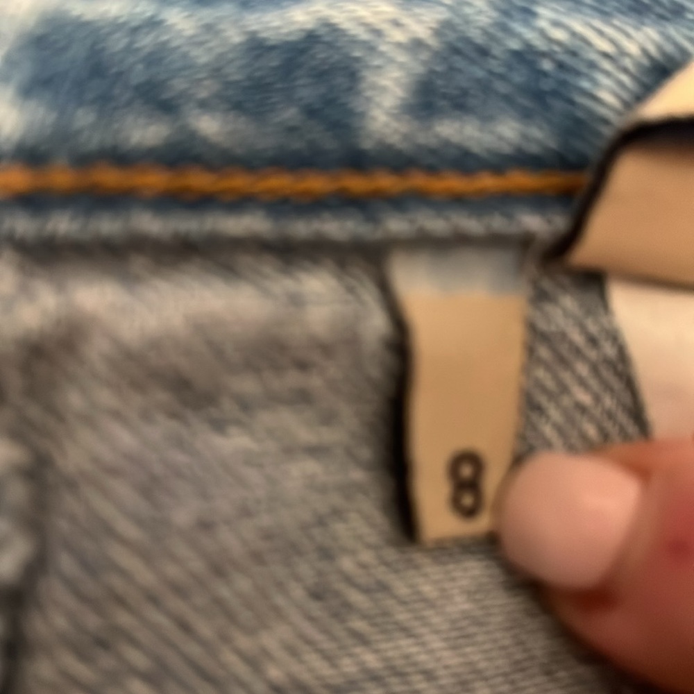 Calvin Klein Vintage Denim Maxi Skirt Size 8 - Picture 7 of 8